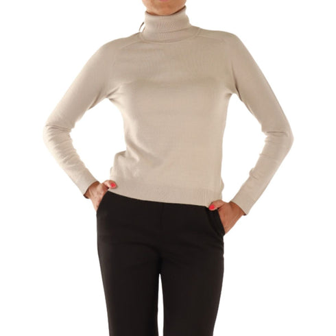 Dolcevita in tinta unita misto viscosa Rosa MARELLA- Francavilla Moda