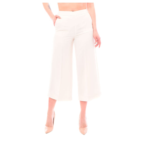 Pantalone Donna con tasca a filo Bianco Marella- Francavilla Moda