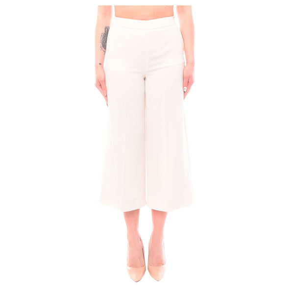 Pantalone Donna con tasca a filo Bianco Marella- Francavilla Moda
