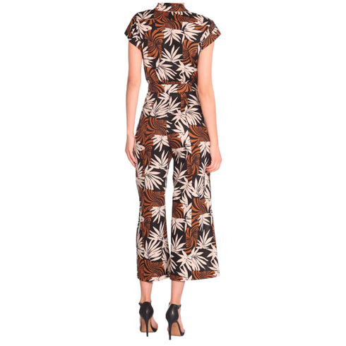 Tuta Donna misto lino Nero Marella- Francavilla Moda