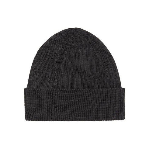 Zuccotto Uomo Rib Beanie Hat Nero MA.STRUM- Francavilla Moda