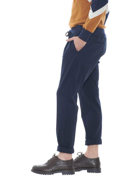 Pantalone Uomo con coulisse Blu MICHAEL COAL- Francavilla Moda
