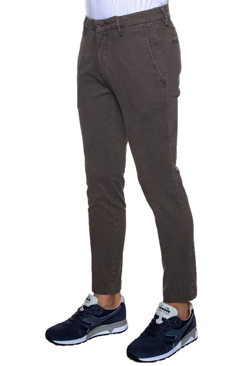 Uomo Pantalone 2505 gabardina unita Blu MICHAEL COAL- Francavilla Moda