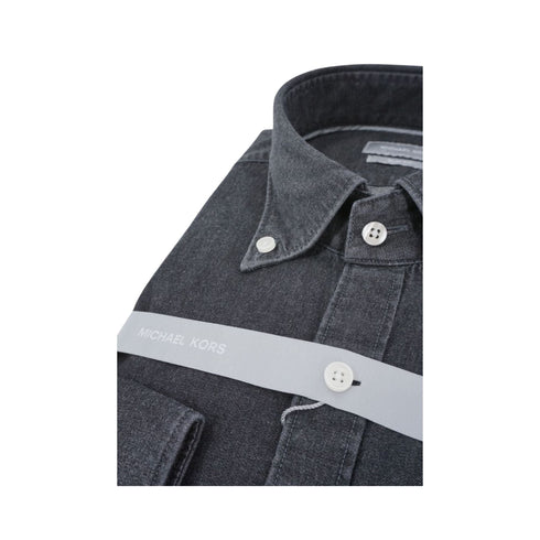 Camicia Uomo Denim in puro cotone Jeans MICHAEL KORS- Francavilla Moda