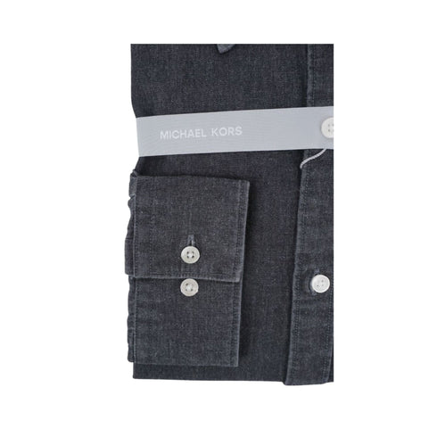 Camicia Uomo Denim in puro cotone Jeans MICHAEL KORS- Francavilla Moda
