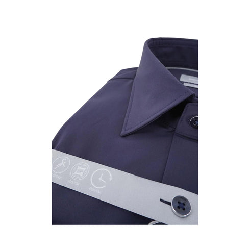 Camicia Uomo Stretch slim fit Blu MICHAEL KORS- Francavilla Moda