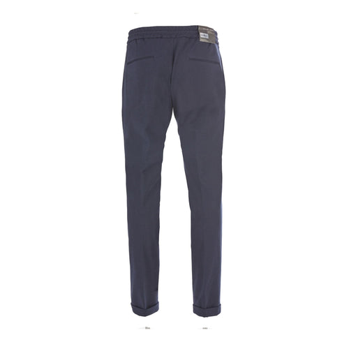 Pantalone Uomo con coulisse Blu Micheal Coal- Francavilla Moda