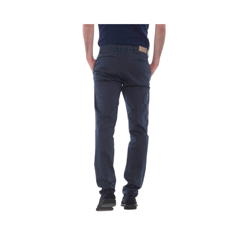 Pantaloni Uomo BRAD PLUS in cotone Blu Micheal Coal- Francavilla Moda