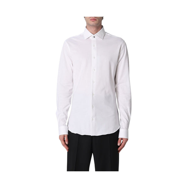 Camicia Uomo con collo all'italiana White Micheal Kors- Francavilla Moda