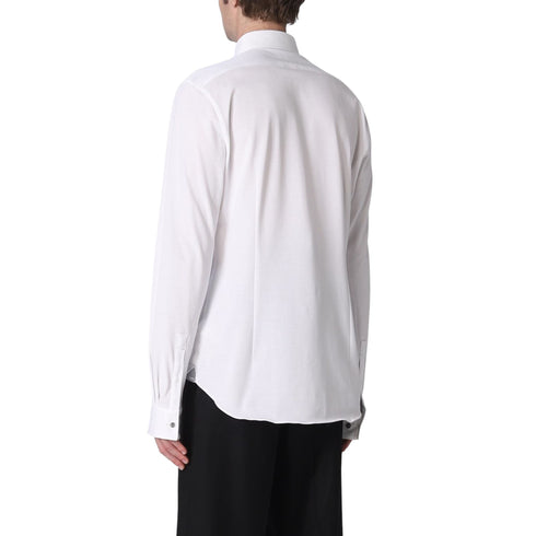Camicia Uomo con collo all'italiana White Micheal Kors- Francavilla Moda