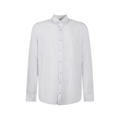Camicia Uomo Popeline Slim Fit Bianco Micheal Kors- Francavilla Moda