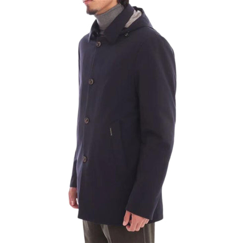 Montecore Giacca impermeabile Impermeabile Uomo in tessuto stretch Blu A23-MONTECOREF05MUCX721185-89-48 - Francavilla Moda