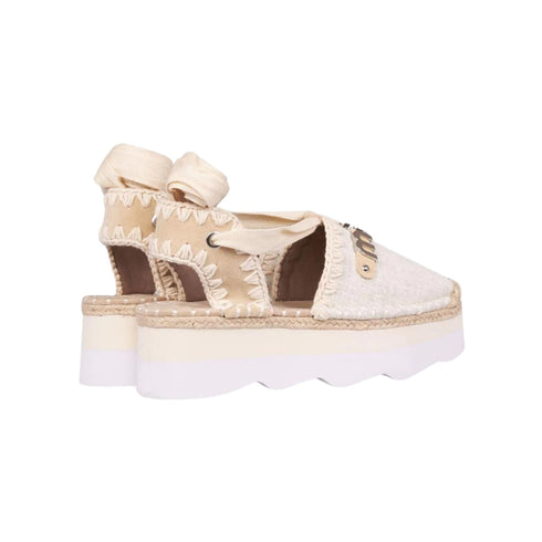 mou Sandali Sandalo Donna Espa platform Panna P24-MOU SHOESSW591000K-CRU-35 - Francavilla Moda