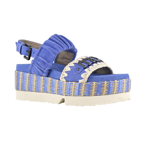 Sandalo Donna japanese a due bande Lavanda mou- Francavilla Moda