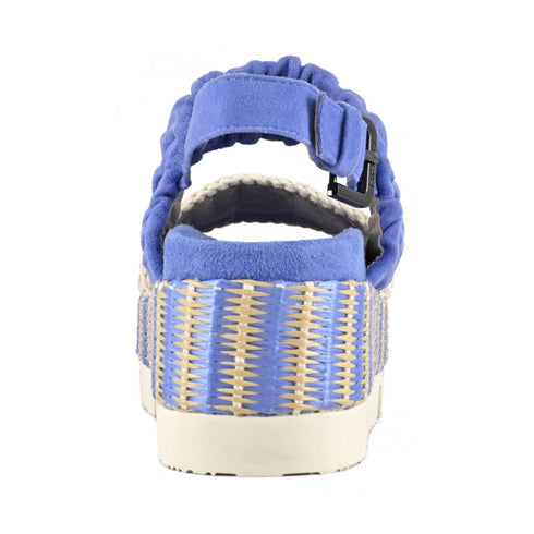 Sandalo Donna japanese a due bande Lavanda mou- Francavilla Moda