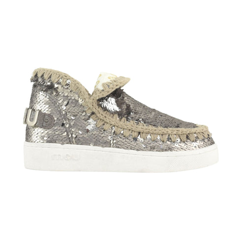 Stivaletto Donna Summer Eskimo paillettes Bronzo mou- Francavilla Moda