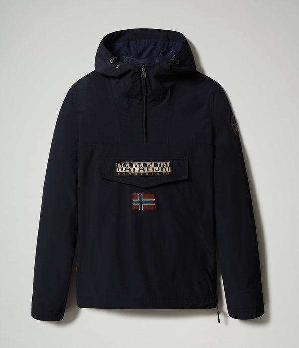 Giacca Uomo RAINFOREST SUMMER con tasca anteriore Blu NAPAPIJRI- Francavilla Moda