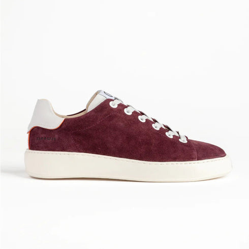 Noova Sneakers Sneakers Uomo Ixo in pelle Bordeaux A23-NOOVAIXOXLNU2634VNA-37-40 - Francavilla Moda