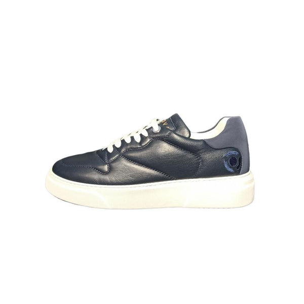 Sneakers Uomo Vision 4024 in pelle Blu NOOVA- Francavilla Moda