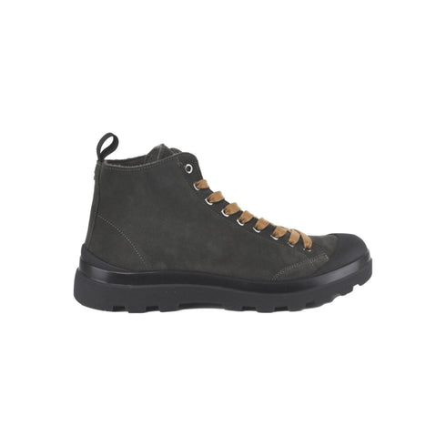 Panchic Stivali Stivaletto Uomo scamosciato con lacci Khki camel A23-PANCHICP03M0010034-2142-40 - Francavilla Moda