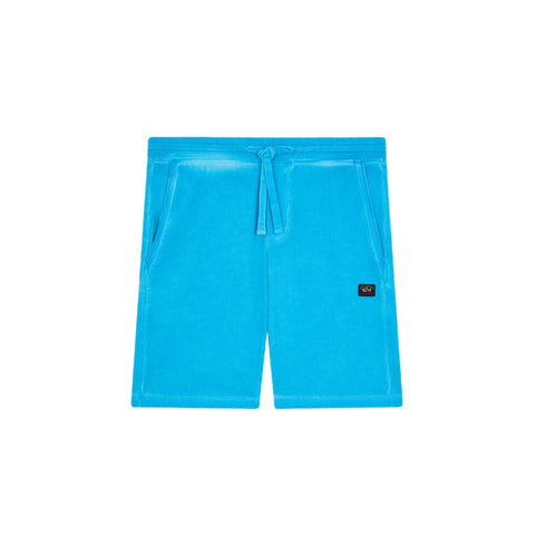 Bermuda Uomo in cotone con coulisse Indaco Paul & Shark- Francavilla Moda