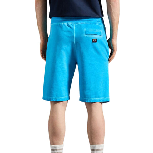 Bermuda Uomo in cotone con coulisse Indaco Paul & Shark- Francavilla Moda