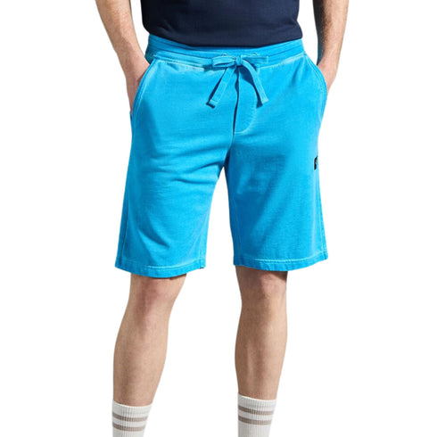 Bermuda Uomo in cotone con coulisse Indaco Paul & Shark- Francavilla Moda