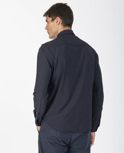 Camicia Uomo button down tessuto tecnico Blu navy PAUL & SHARK- Francavilla Moda