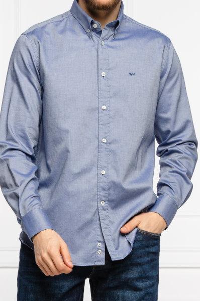 Camicia Uomo C0P3030 button down Celeste PAUL & SHARK- Francavilla Moda