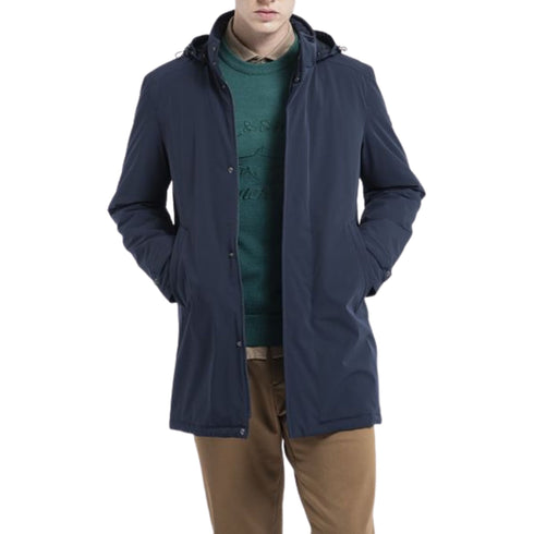 Cappotto Uomo Typhoon con cappuccio staccabile Blu PAUL & SHARK- Francavilla Moda