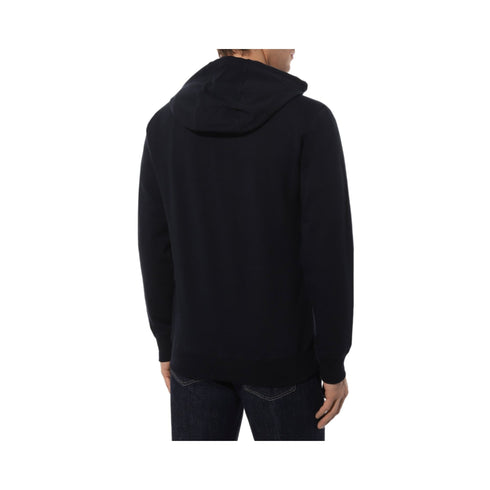 Felpa Uomo in cotone stretch Blu PAUL & SHARK- Francavilla Moda