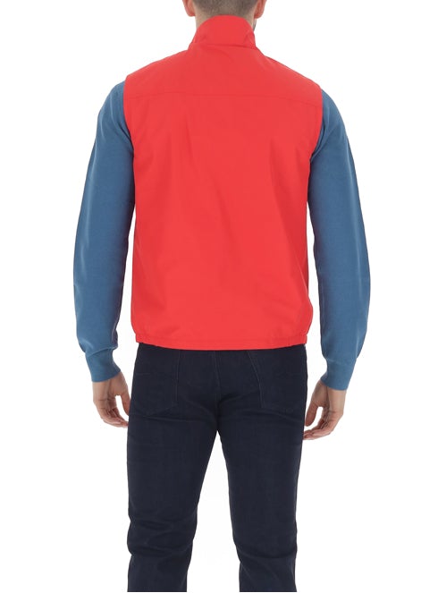 Gilet Uomo idrorepellente e antivento Rosso PAUL & SHARK- Francavilla Moda