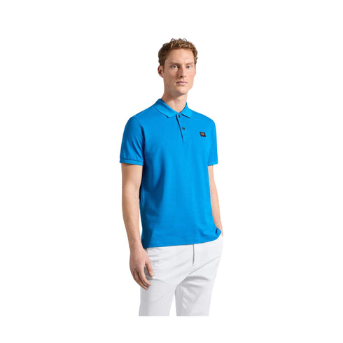 Polo Uomo in cotone piqué con badge Royal PAUL & SHARK- Francavilla Moda