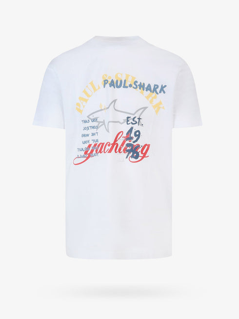 T-shirt Uomo con stampa Bianco PAUL & SHARK- Francavilla Moda