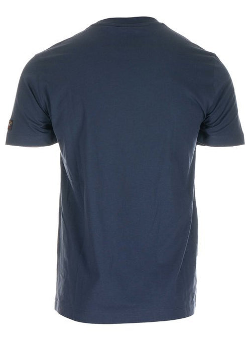 T-shirt Uomo disegno squalo Blu navy PAUL & SHARK- Francavilla Moda