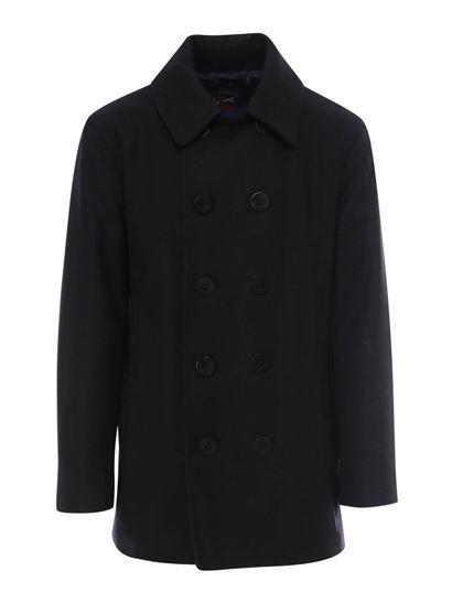 Cappotto corto Uomo in misto lana Blu PAUL & SHARK- Francavilla Moda