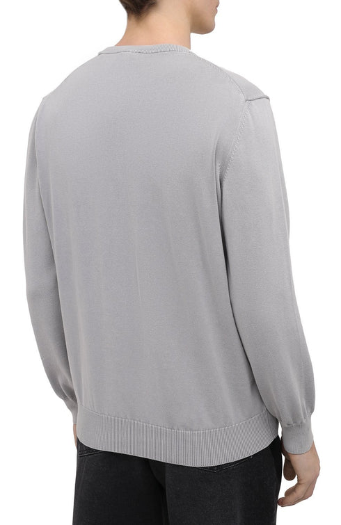 Girocollo in cotone organico Grigio chiaro PAUL & SHARK- Francavilla Moda