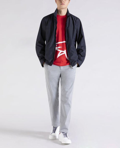 Giubbino Uomo in tessuto tecnico Blu PAUL & SHARK- Francavilla Moda