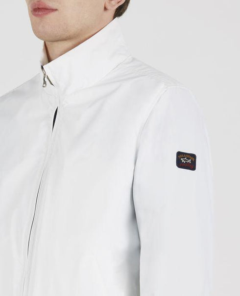 Giubbino Uomo in tessuto tecnico Bianco PAUL & SHARK- Francavilla Moda