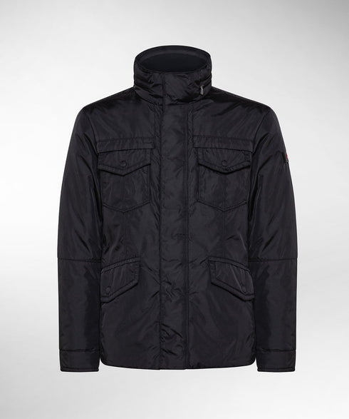 Field Jacket Uomo oxford tecnico Nero Peuterey- Francavilla Moda
