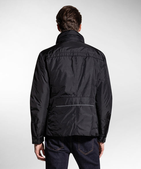 Field Jacket Uomo oxford tecnico Nero Peuterey- Francavilla Moda