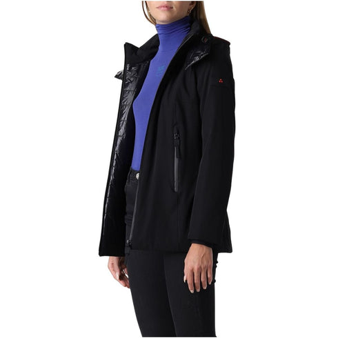 Giacca Donna PALOMAR in tessuto tecnico con cappuccio Nero PEUTEREY- Francavilla Moda