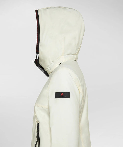 Giacca Donna PALOMAR in tessuto tecnico con cappuccio Nero PEUTEREY- Francavilla Moda