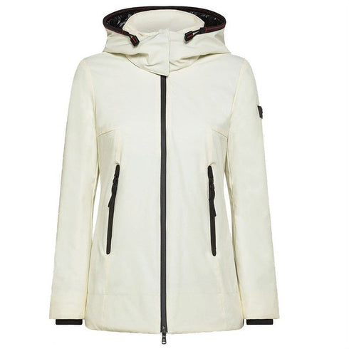 Giacca Donna PALOMAR in tessuto tecnico con cappuccio Nero PEUTEREY- Francavilla Moda