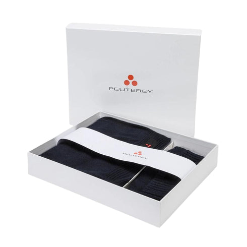 Gift Box Uomo Sciarpa e Cappello in lana Verde PEUTEREY- Francavilla Moda