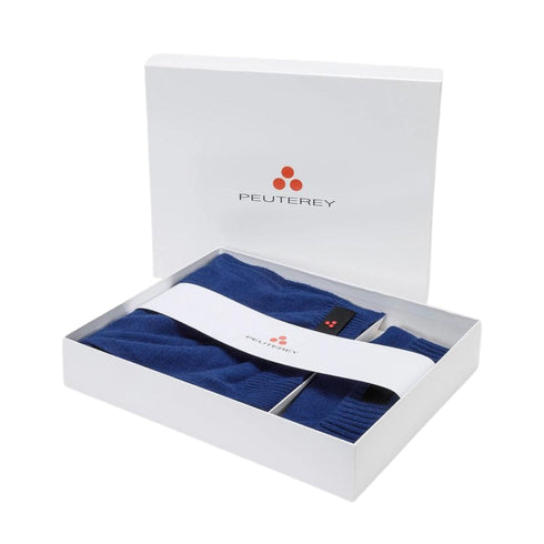 Gift Box Uomo Sciarpa e Cappello in lana Verde PEUTEREY- Francavilla Moda