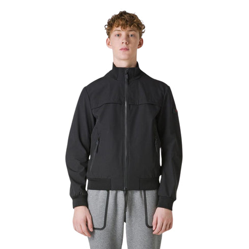 Peuterey Bomber Giubbino Uomo in tessuto stretch Nero P24-PEUTEREYPOTOSIMD-NER-M - Francavilla Moda