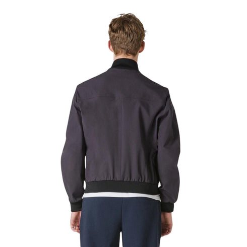 Peuterey Bomber Giubbino Uomo in tessuto stretch Blu - Francavilla Moda