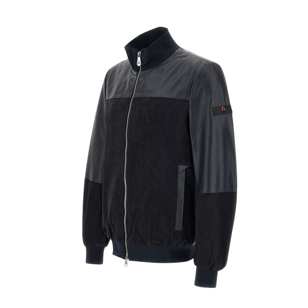 Giubbino Uomo POZ BMAT con logo laterale Blu PEUTEREY- Francavilla Moda