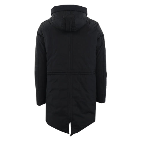 Parka Uomo medio con cappuccio staccabile Nero Peuterey- Francavilla Moda